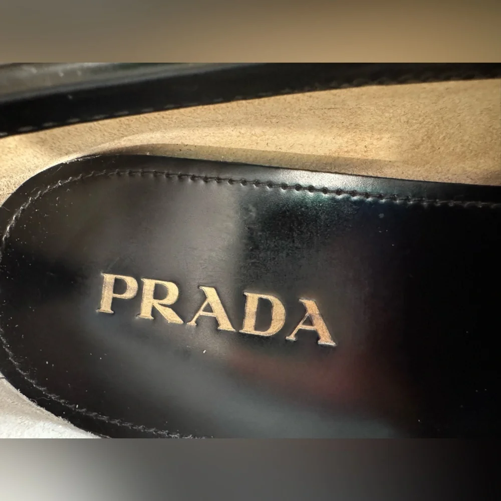 PRADA Brushed leather loafers - Picture 16 of 16